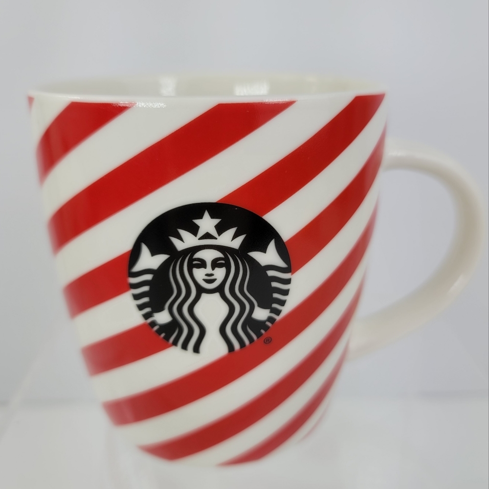 Starbucks Ceramic Candy Cane Coffee Mug